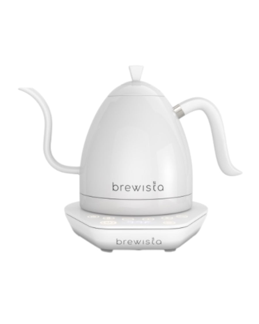 Brewista Artisan 1.0L Gooseneck Variable Kettle, White/White