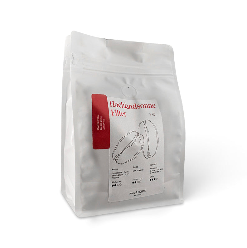 Hochlandsonne café bio Colombie, par cargo à voile