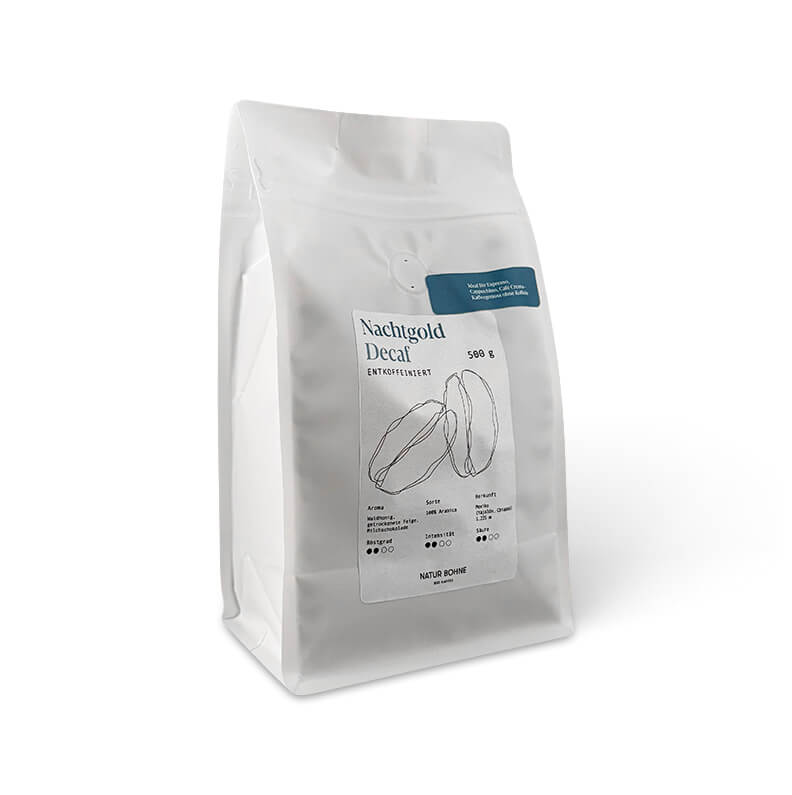 Nachtgold Decaf, entkoffeinierter Bio Kaffee aus Mexiko