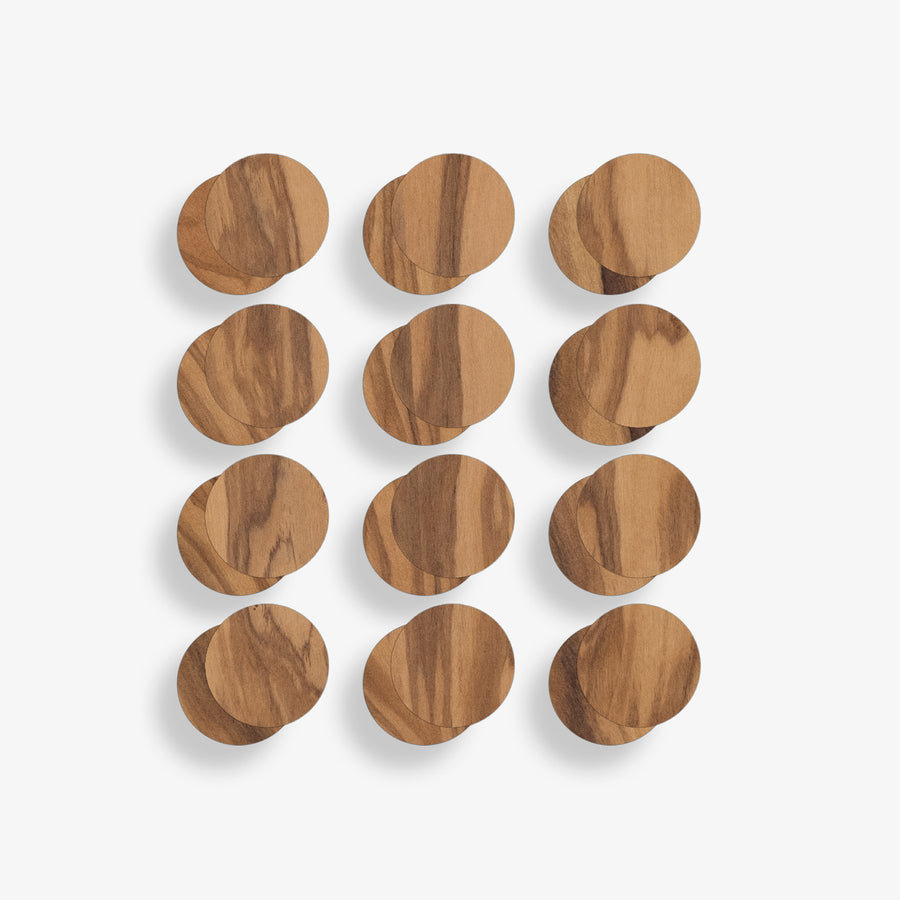 Wiedemann wooden magnet pads for Rocket Appartamento TCA