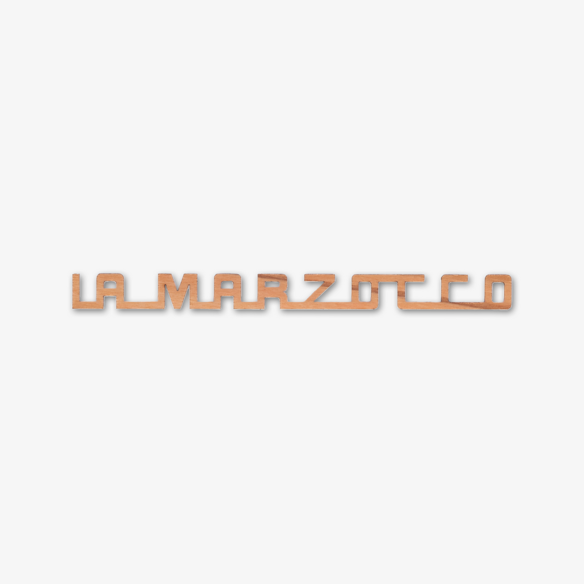 Wiedemann Echtholzschriftzug La Marzocco für Mini/R