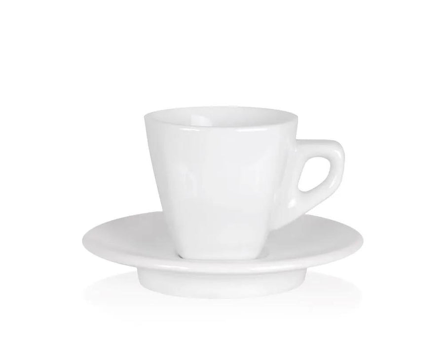 NuovaPoint Asti barista set white, 68 ml and 170 ml, with saucer