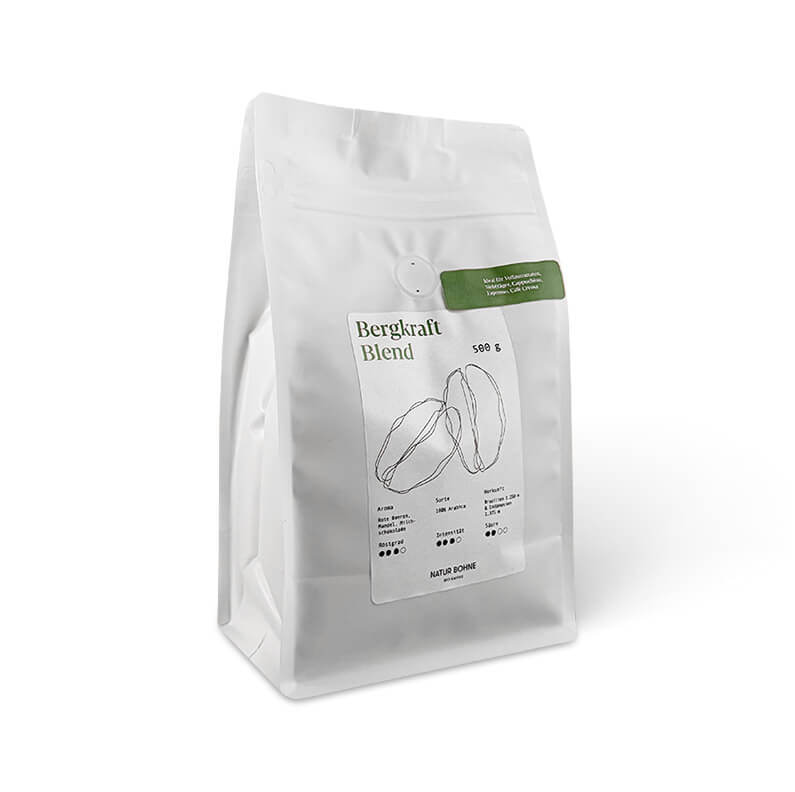 Bergkraft Bio Espresso Blend voor volautomaten