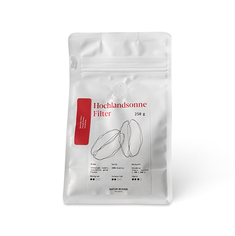 Hochlandsonne café bio Colombie, par cargo à voile