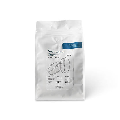Nachtgold Decaf, entkoffeinierter Bio Kaffee aus Mexiko