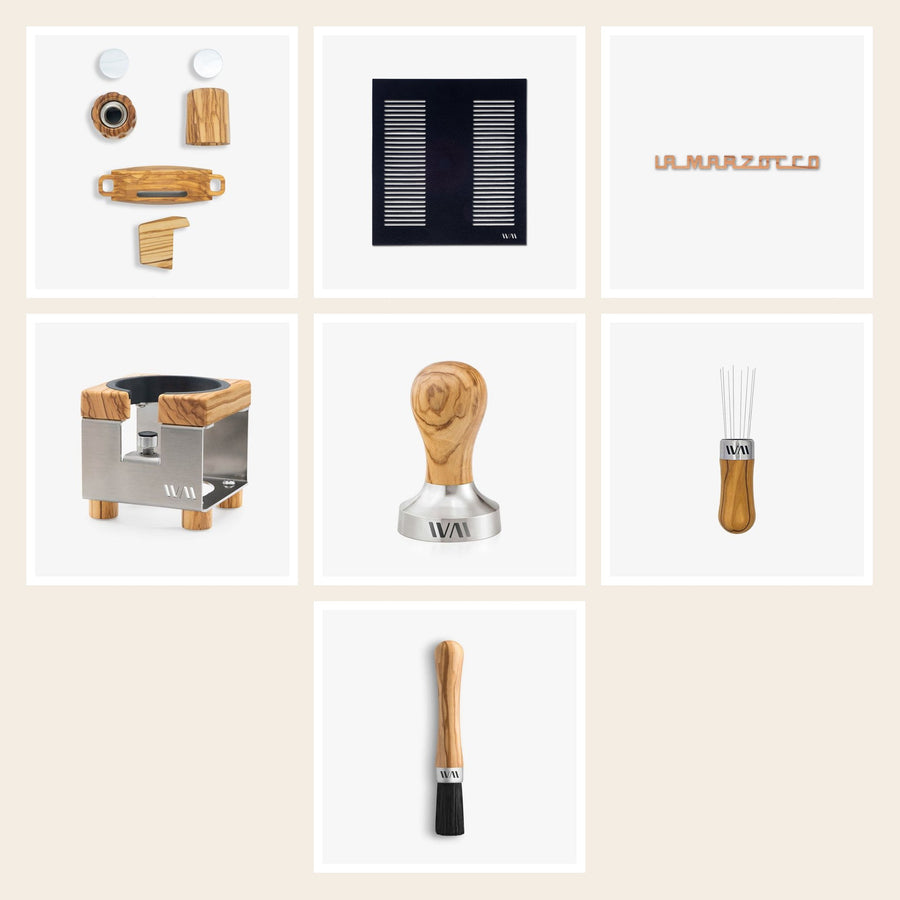 Wiedemann finishing kit for La Marzocco Linea Micra, Olive